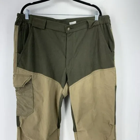 Rascher Loden Mens 38 EU58 Brush Briar Pants Hunting Outdoor Cargo Lined Gorp
